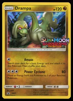 Drampa SM21 Promo SM Promos Stamped Pokemon Card - Image 1