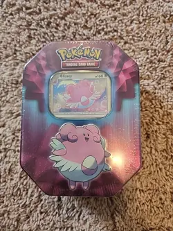 Pokemon BLISSEY Collector Tin - Promo Card and 3 TCG 10 Card Booster Packs - NEW 820650102851 - Image 1