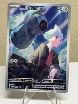 Steven's Beldum 207 Sv: Scarlet & Violet Promo Cards Holo Illustration Rare - Image 1