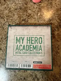BANDAI Metal Card Collection Box 5 My Hero Academia TCG JAPAN OFFICIAL - Image 2