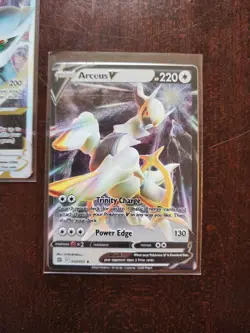 Arceus VSTAR - 123/172 And (2) V 122/172 Metal Cards Lot - Image 2