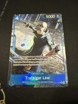 One Piece Card Game Trafalgar Law PRB-02 St17-002 Alt Art - Image 1