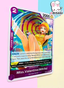 One Piece Card Game - Miss. Valentine OP04-066 R Englisch Karte TCG Anime Manga - Image 2