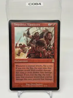 Impulsive Maneuvers Odyssey Magic the Gathering MTG Lightly played - Image 1