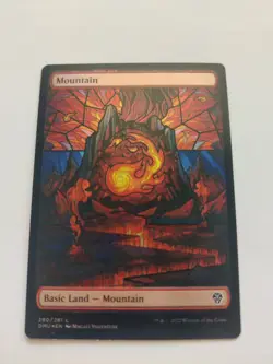 Mountain (Showcase) Dominaria United Foil MTG - Image 1