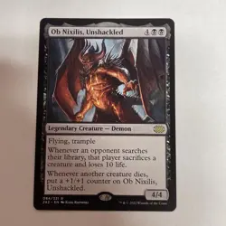 Ob Nixilis, Unshackled Double Masters 2022 #84 Rare - Image 1