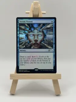 Serum Visions - FNM FOIL - FNM PROMO (Magic/mtg) Rare EX - Image 1