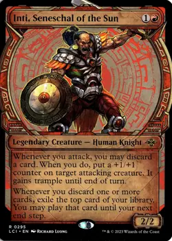 NM - Inti, Seneschal of the Sun (Showcase) R The Lost Caverns of Ixalan 295 - Image 1