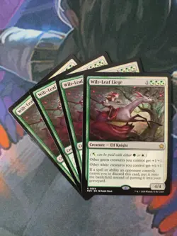 Wilt-Leaf Liege x 4 | Foundations | NM | MTG - Image 1