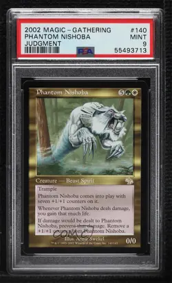 Phantom Nishoba Magic: Judgment PSA 9 MINT 2002 - Image 1