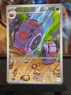 Whirlipede 133/086 Black Bolt English Pokemon Card NM - Image 4