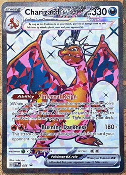 Charizard ex - SVP056 Black Star Promo Full Art Pokemon -MINT - Image 1