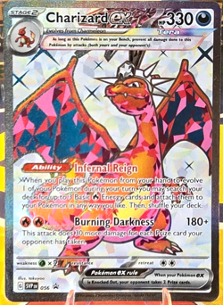 Charizard ex - SVP056 Black Star Promo Full Art Pokemon -MINT - Image 3
