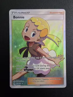 Pokemon TCG Bonnie 128/131 Forbidden Light Full Art English Rare - Image 1