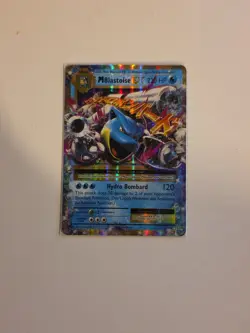 M Blastoise EX 22/108 Evolutions Holo 2016 Pokemon Mega - Image 1