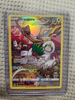 Pokemon TCG Oranguru Sword & Shield: Brilliant Stars TG12/TG30 Holo Secret Rare - Image 1