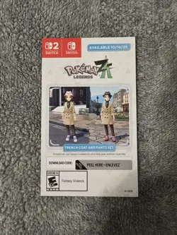 Pokemon Legends ZA trench coat and pants set code - IN HAND! - Image 1