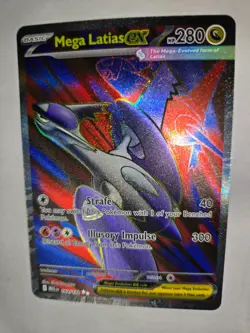 Pokemon Mega Evolution Mega Latios ex Full Art #163 / 132 NM/MINT - Image 1