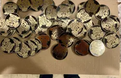 Pokemon TCG Promo Coin Lot Of 47 - Image 1