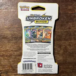 Pokemon Unbroken Bonds Lucario & Melmetal Sealed Booster Pack - Image 2