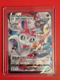 Pokemon TCG Sylveon VMAX TG15/TG30 Sword & Shield Brilliant Stars - Image 1