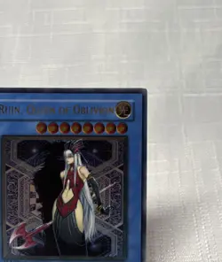 YUGIOH! Ruin, Queen of Oblivion SOI-EN034 1st Edition Ultimate Rare NM #2 - Image 3