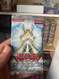 YU-GI-OH Light of Destruction LODT 1st Edition Booster Pack - Image 1