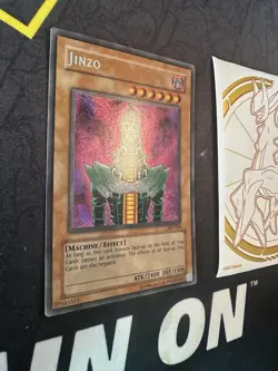 Yu-Gi-Oh! TCG Jinzo Pharaoh's Servant PSV-000 Unlimited Secret Rare 201💎NM💎 - Image 2