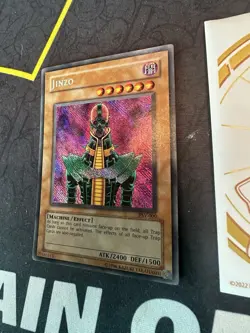 Yu-Gi-Oh! TCG Jinzo Pharaoh's Servant PSV-000 Unlimited Secret Rare 201💎NM💎 - Image 3
