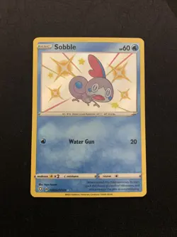 Sobble SV025/SV122 MINT -Baby Shiny Pokemon Card- Shining Fates (2c) - Image 1