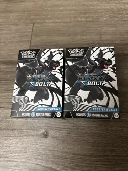 Pokemon Cards TCG Black Bolt Booster Bundle (2) - Image 1