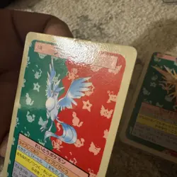 Zapdos Articuno Moltres No.144 145 146 Topsun Top Sun Pokemon Card Japanese 1995 - Image 5
