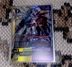 Mastemon Ace Digimon TCG Infernal Ascension EX06 EX6-029 SR Purple Yellow Card - Image 2