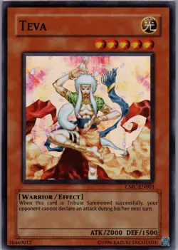 Yu-Gi-Oh! Video Game Promo(Capsule Monster Coliseum) Cards CMC-EN003 Teva NM - Image 1