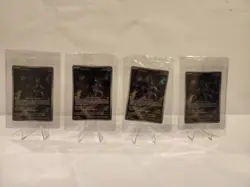 MEWTWO 052 Scarlet Violet 151 Promo Illustration Pokemon Card SEALED set of 4 - Image 1