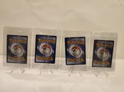 MEWTWO 052 Scarlet Violet 151 Promo Illustration Pokemon Card SEALED set of 4 - Image 2