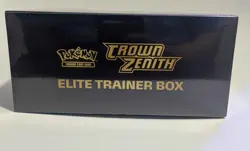 Crown Zenith - Pokemon Trading Card Game Elite Trainer Box New FACTORY Sealed - Image 3