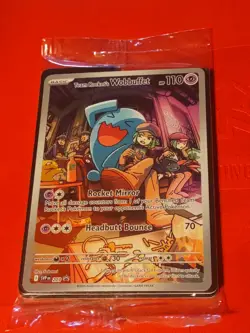 Team Rocket's Wobbuffet 203 Sv: Scarlet & Violet Promo Cards Holo-Sealed! - Image 1