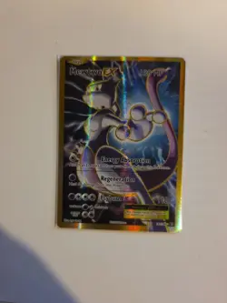 Pokemon Mewtwo EX Full Art Holo Ultra Rare Card 103/108 XY Evolutions - Image 1