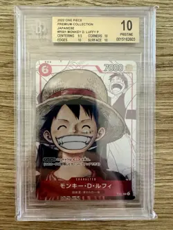 ONE PIECE Premium Card Collection OP 25th Anniversary (JAP) Beckett BGS 10 - Image 2