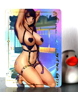 ACG Hentai sexy Card - Raiden Shogun - Genshin Impact - sexy waifu (Oo) - Image 4
