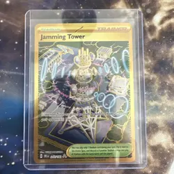Pokemon TCG Trainer Jamming Tower Card 243/182 NM Destined Rivals - Image 1