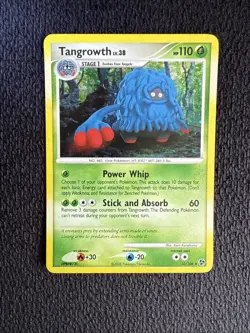 Tangrowth 10/106 Great Encounters Holo Pokemon Card 2008 - Image 1
