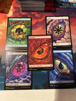 MTG Tarkir Dragonstorm Full Art Lands Complete Set - Image 1