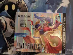 Magic The Gathering Final Fantasy Collector Booster Omega Pack New Sealed! - Image 1