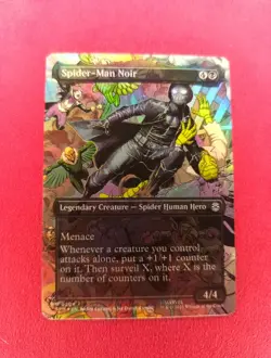 Spider-Man Noir (Borderless) Marvel's Spider-Man Foil - Image 1