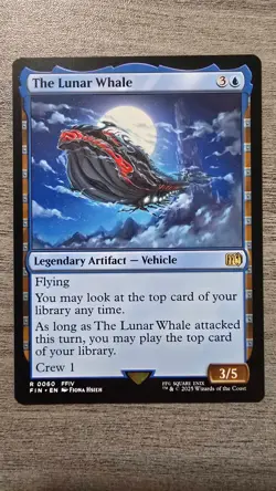 The Lunar Whale (Rare) #60 Final Fantasy MTG Near Mint - Image 1