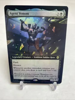 Agent Venom (Extended Art) Marvel's Spider-Man Foil #255 Mint / NM - Image 1