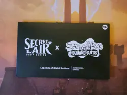 Secret Lair Spongebob Squarepants Legends of Bikini Bottom FOIL Magic MTG Sealed - Image 1