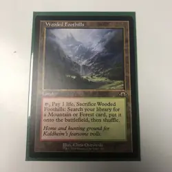 MTG: Wooded Foothills (Retro Frame) - Modern Horizons 3 441 - Image 1